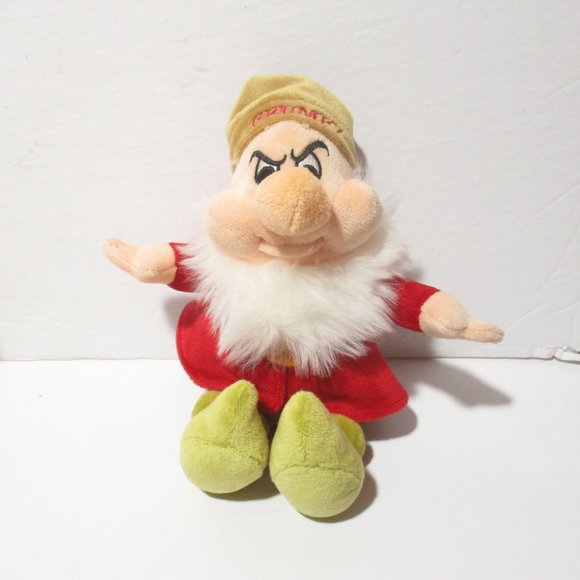 Lot Of 5 Snow White The Seven Dwarfs Doll Plush Disney Store 9" - Picture 4 of 9